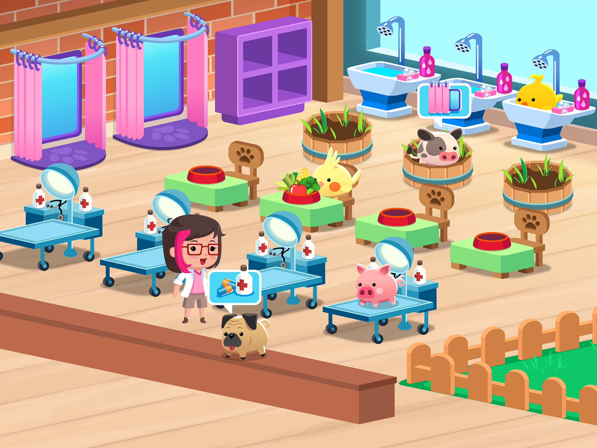 Animal Rescue: Pet Shop Story Game Screenshot
