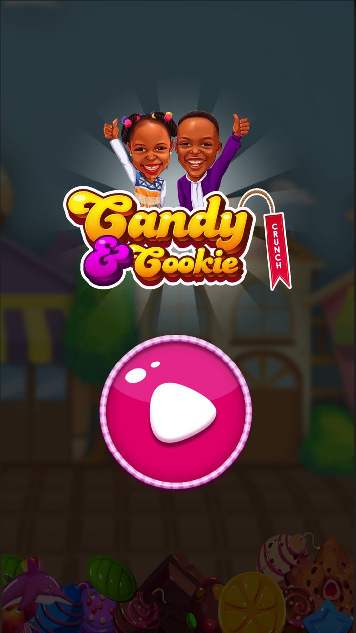 Candy and Cookie Crunch 게임 스크린 샷