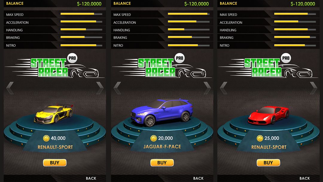 Street Racer Pro: 3D Real Traffic Car Racing Game screenshot game