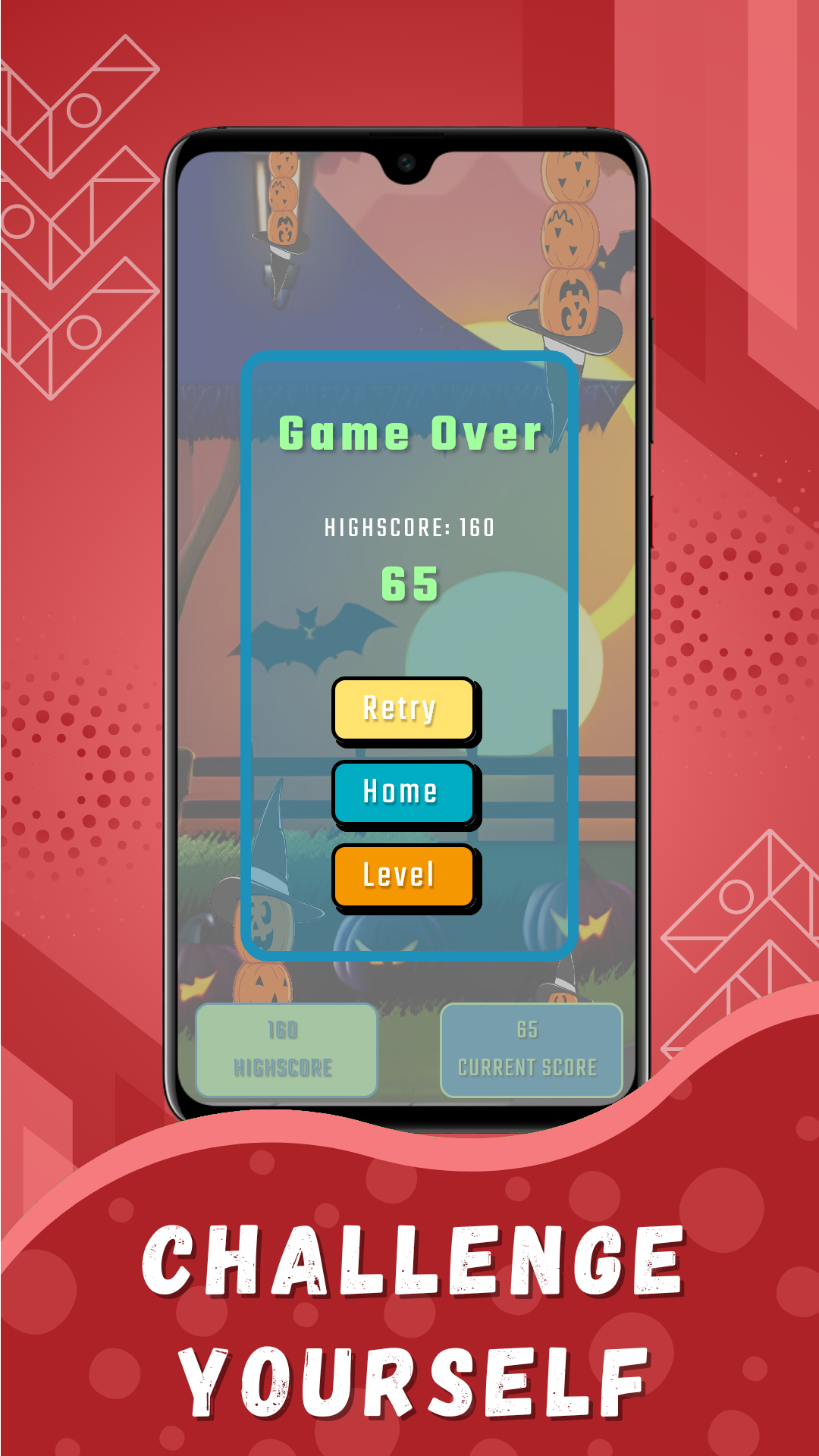 Bingo Spooky Flappy Game Screenshot