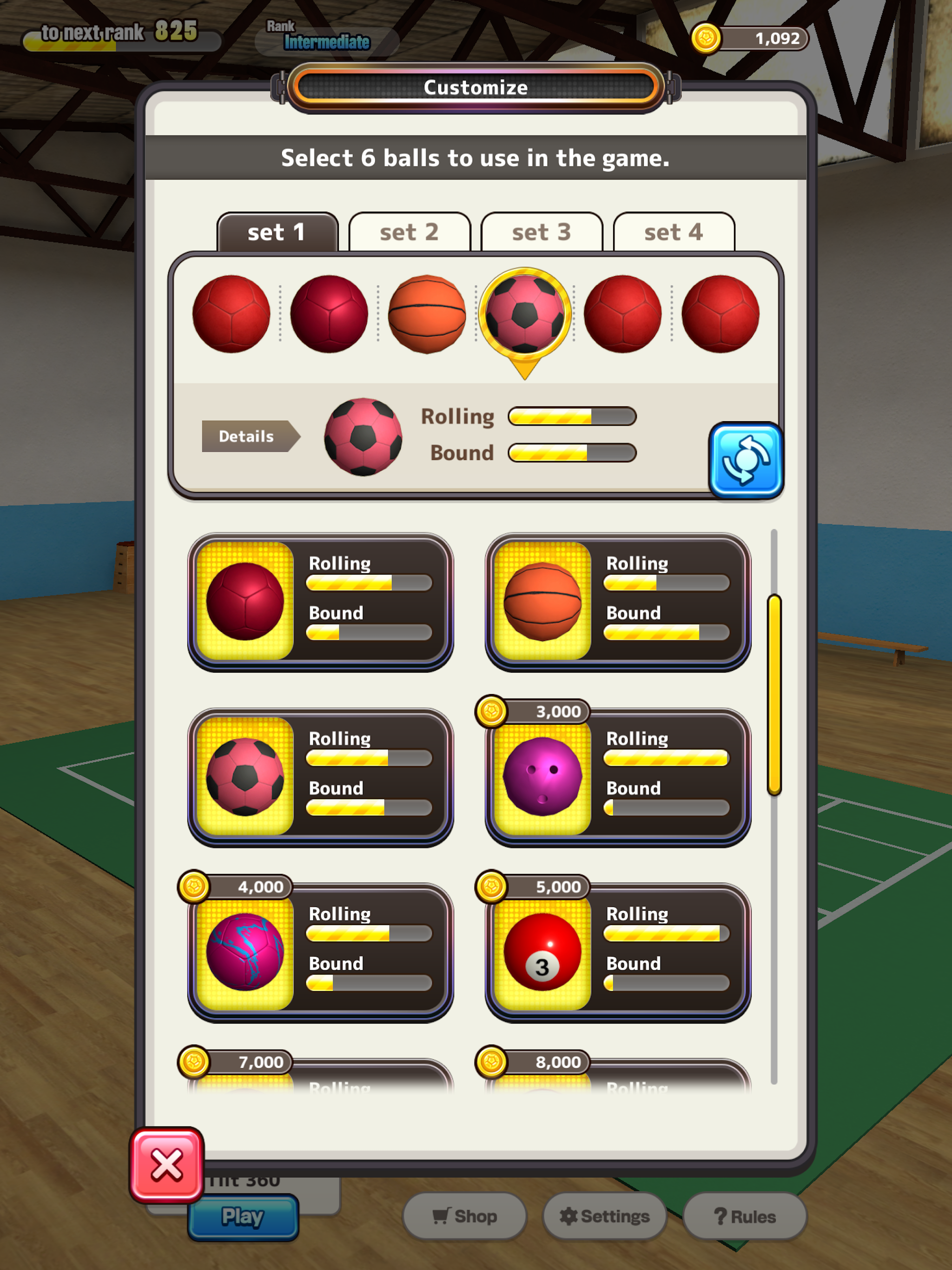 Boccia Battle Game Screenshot