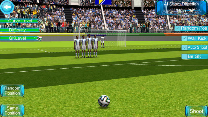 Screenshot of 2018皇冠世界杯足球：PenaltyKick