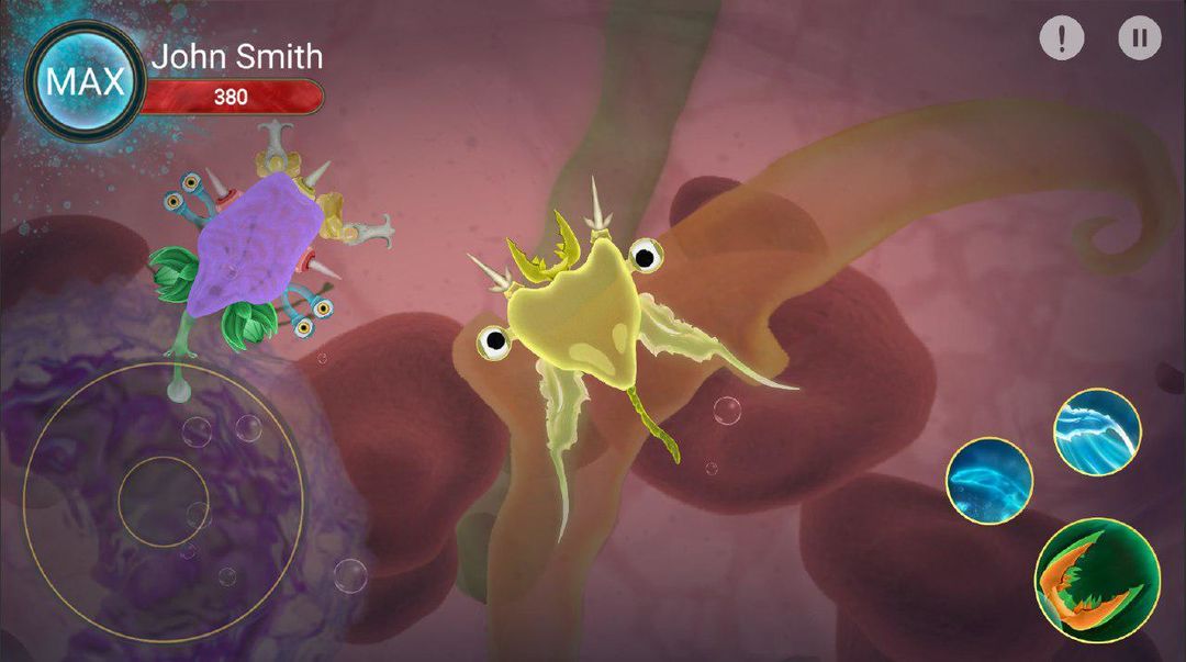 Screenshot of Spore Evolution–Microbes World