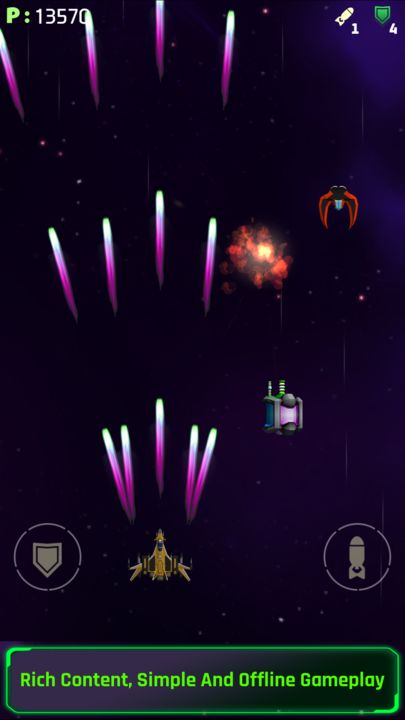 Screenshot 2 of Space Shooter Game