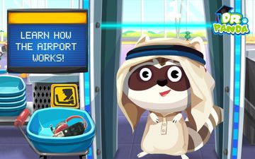 Dr. Panda Airport Game Screenshot