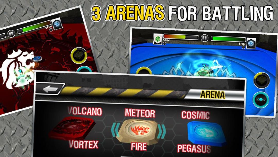 Beyblade Battle PRO ภาพหน้าจอเกม