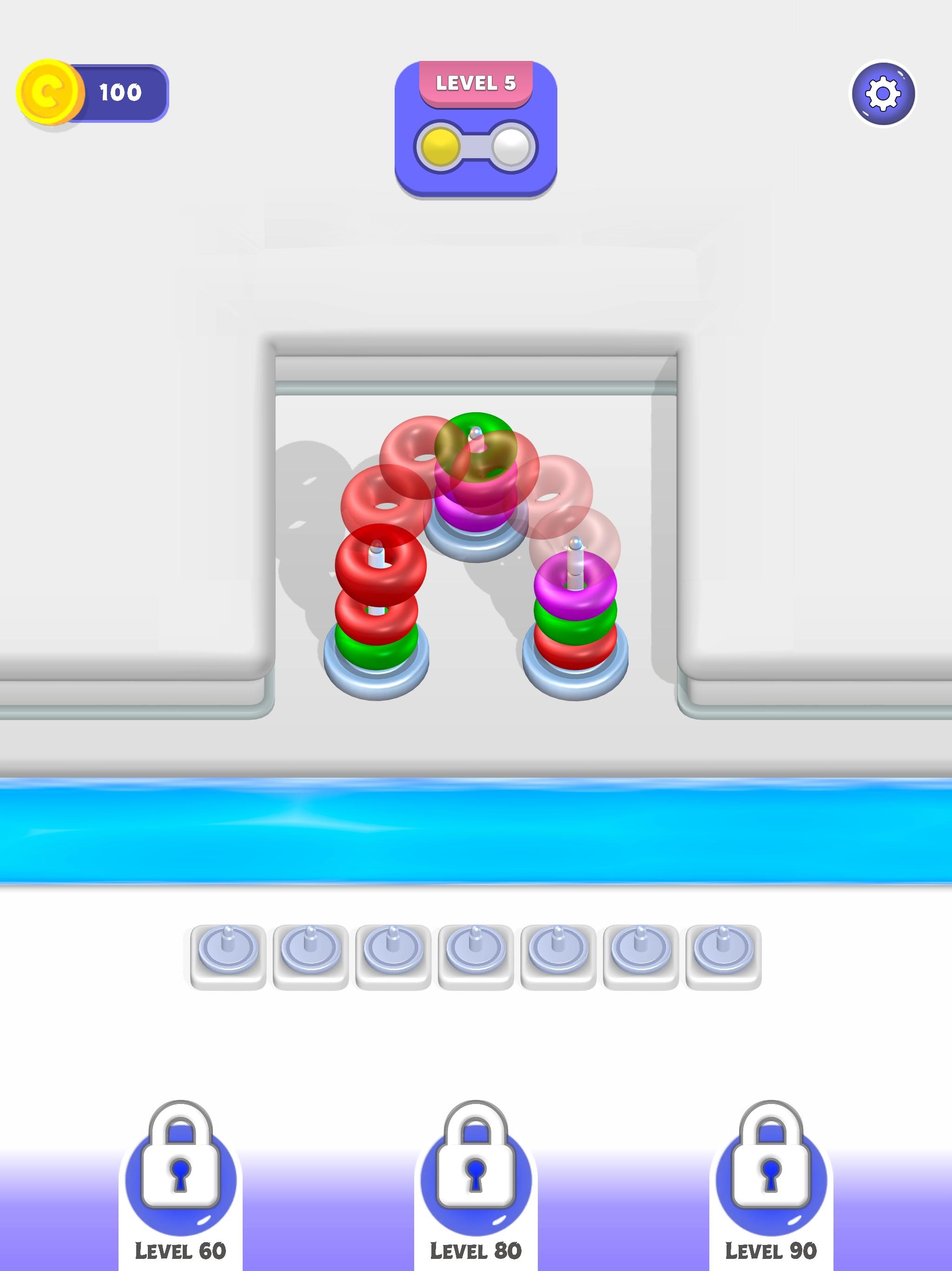 Sort Merge 3D Game Screenshot