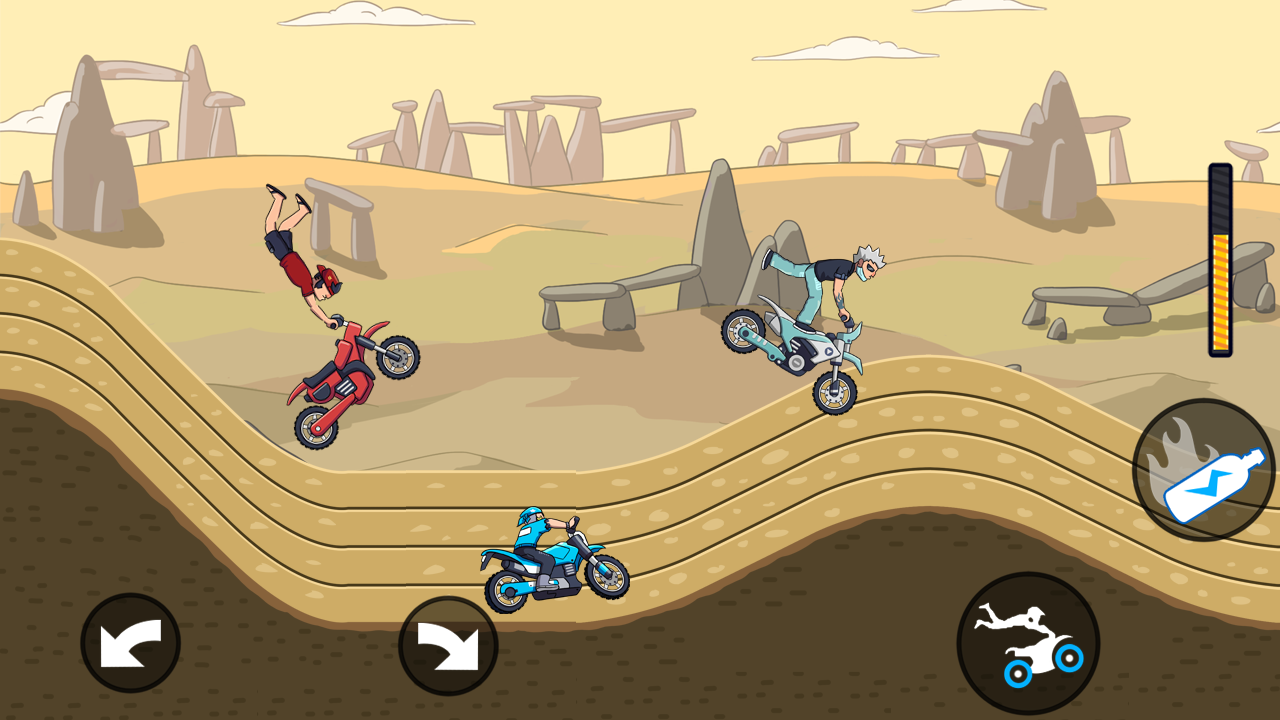 Screenshot of Mad Motor - Motocross racing - Dirt bike racing