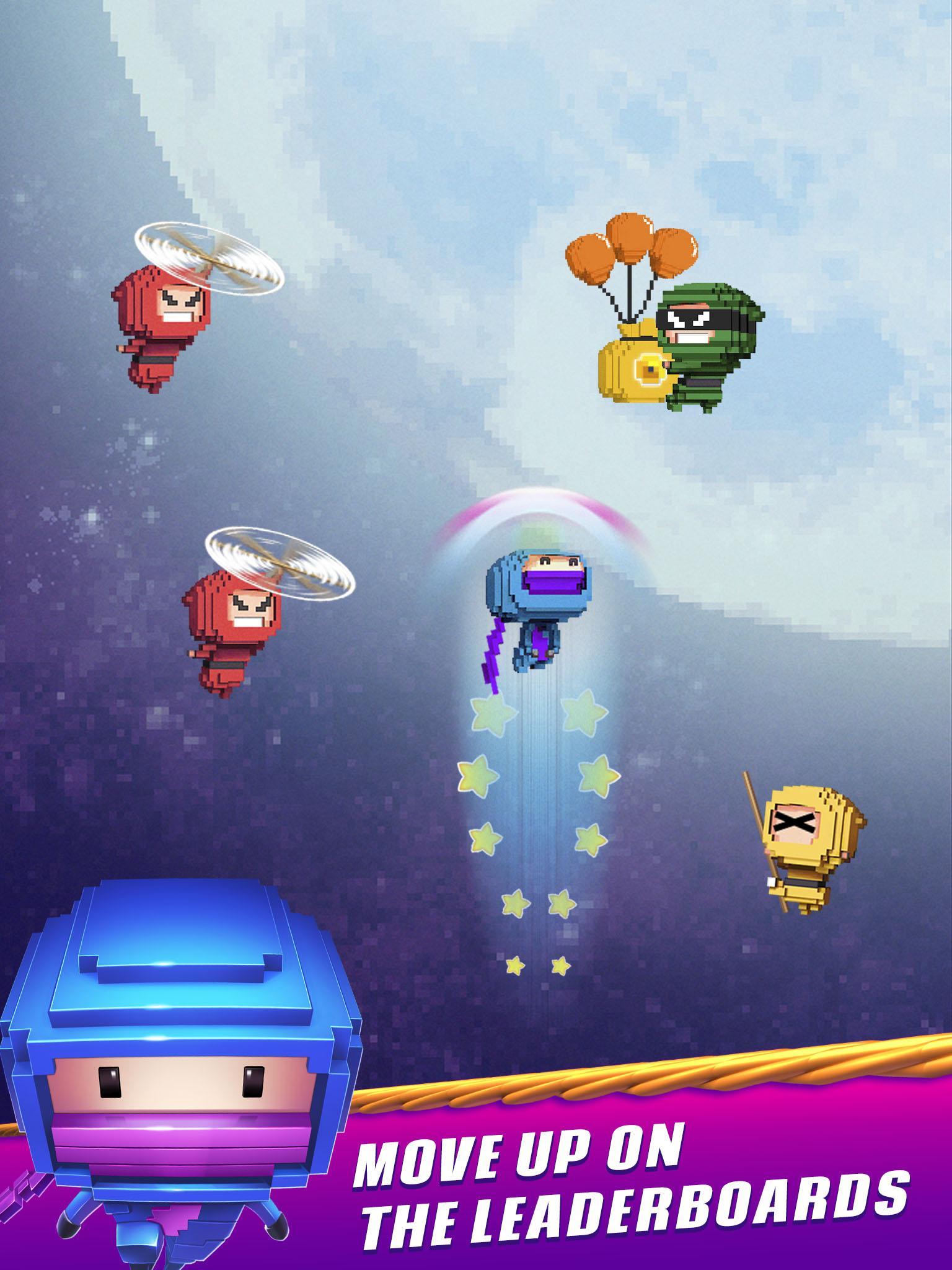 Ninja Up! - Endless jumping Game Screenshot