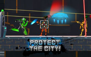 Скриншот игры Automatron Galaxy Wars: Transform, Shoot and Drive