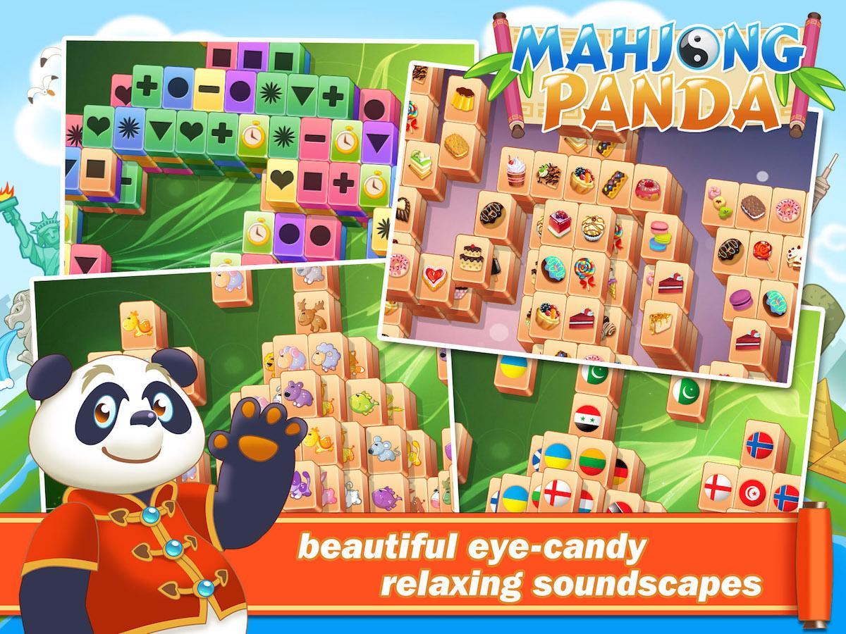 Mahjong Panda Game Screenshot