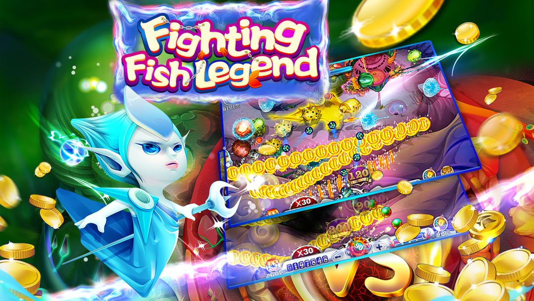 Screenshot of Fighting Fish Legend