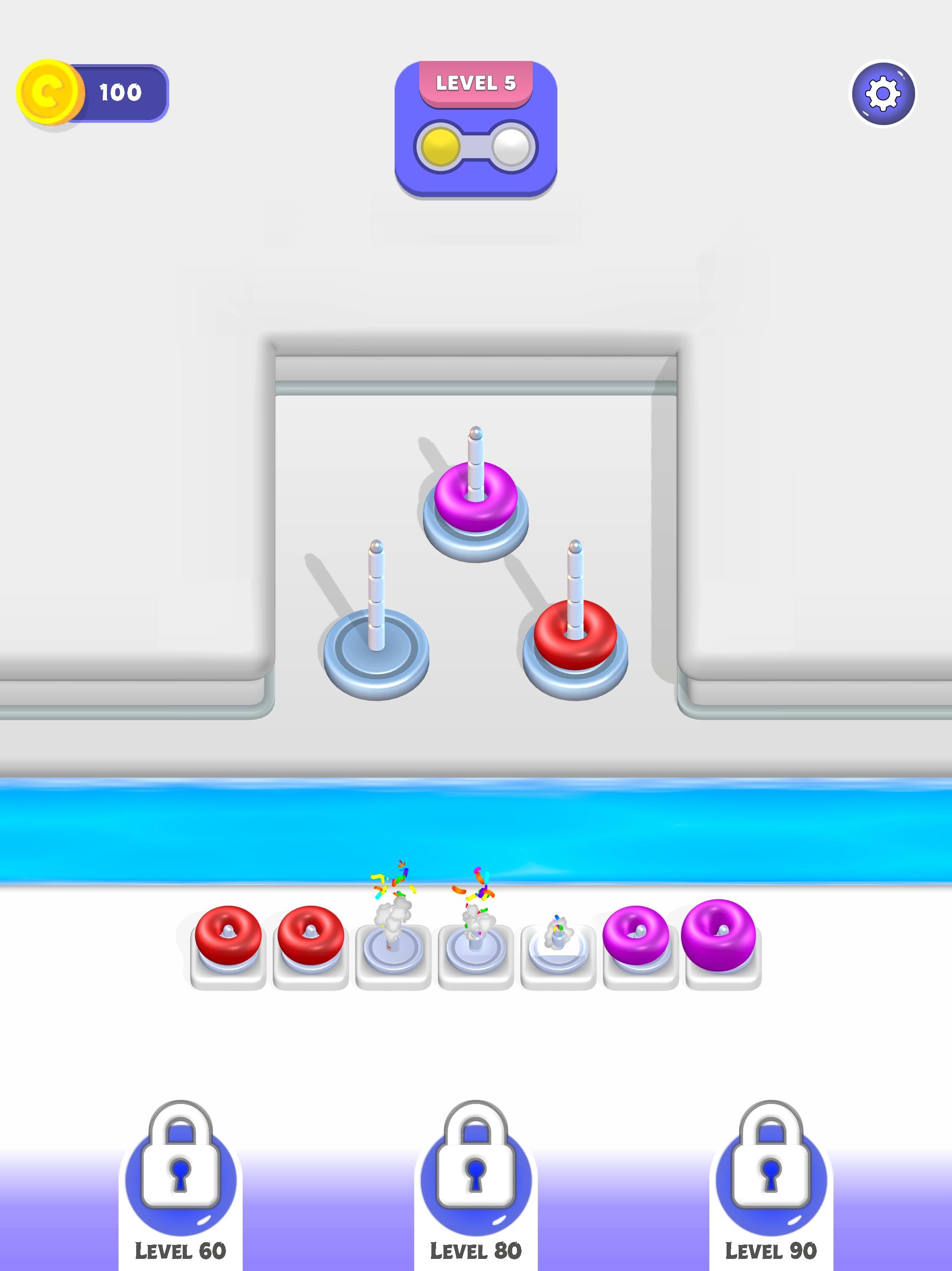 Sort Merge 3D Game Screenshot