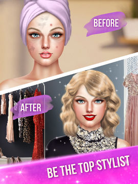 Fashion Dress Up Beauty Salon ภาพหน้าจอเกม