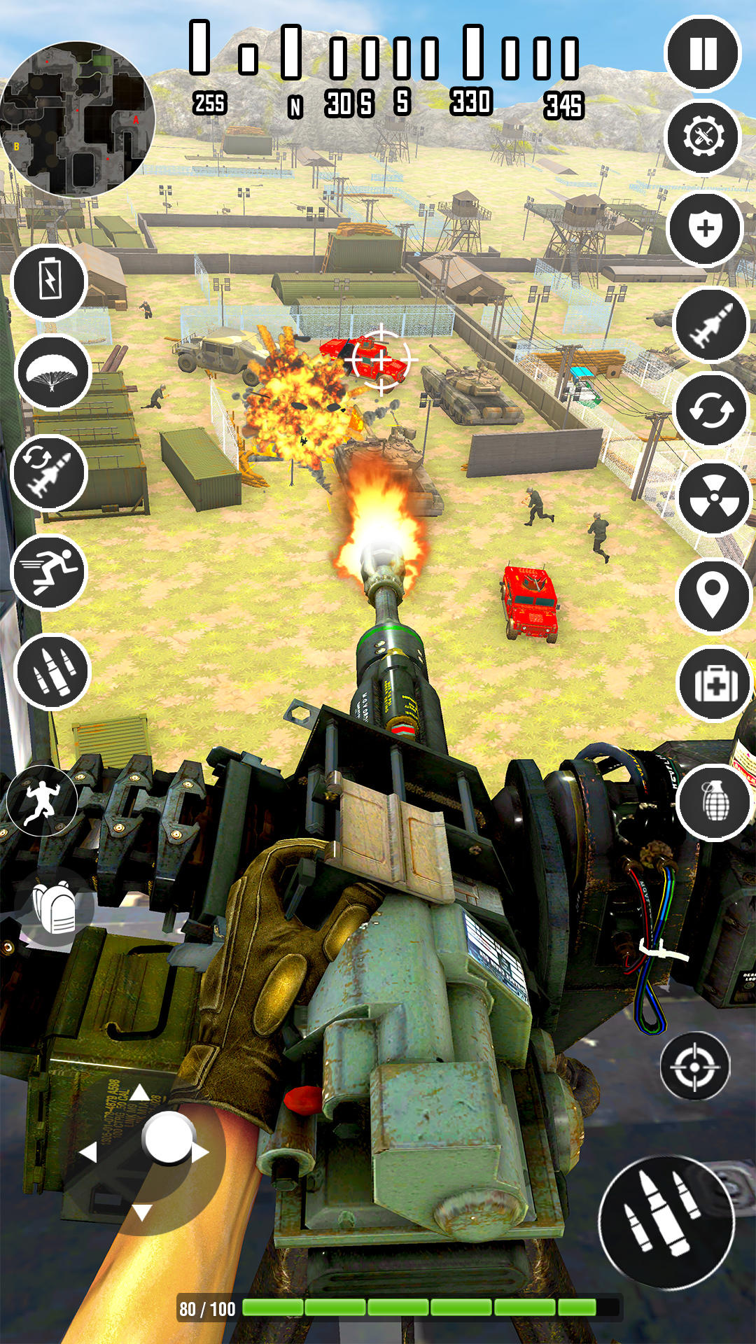 Gunship Combat: Helicopter 3D Game Screenshot