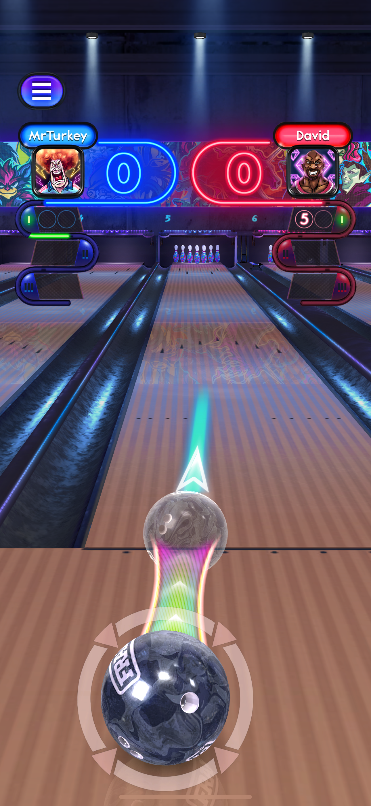 Bowling Fury 遊戲截圖