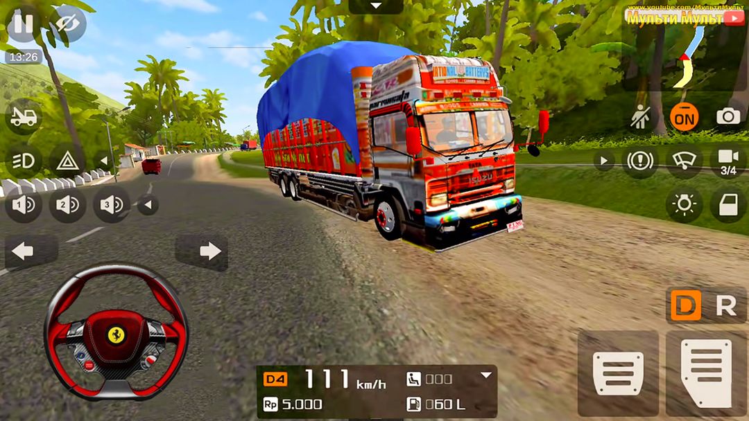Indian Cargo Modern Truck Game screenshot game