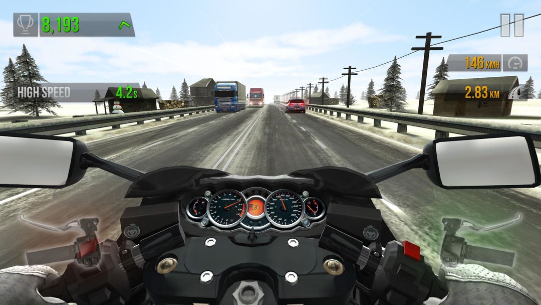 Screenshot of Traffic Rider