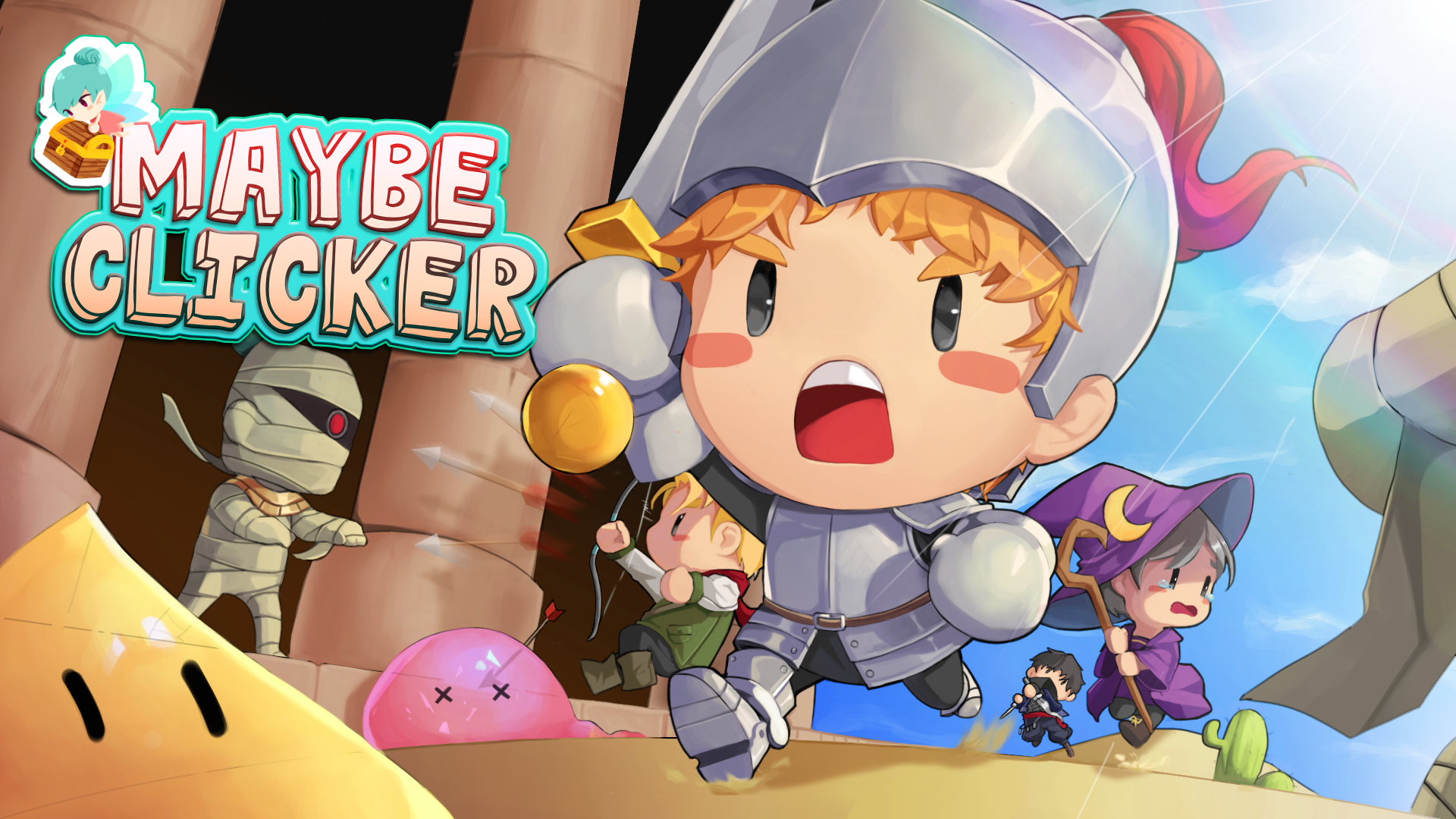 Maybe Clicker Game Screenshot