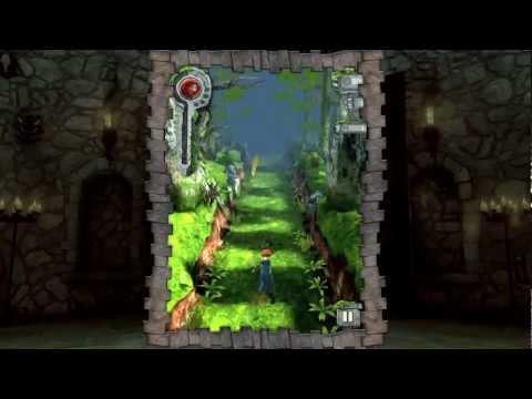 Screenshot of the video of Temple Run: 勇敢傳說