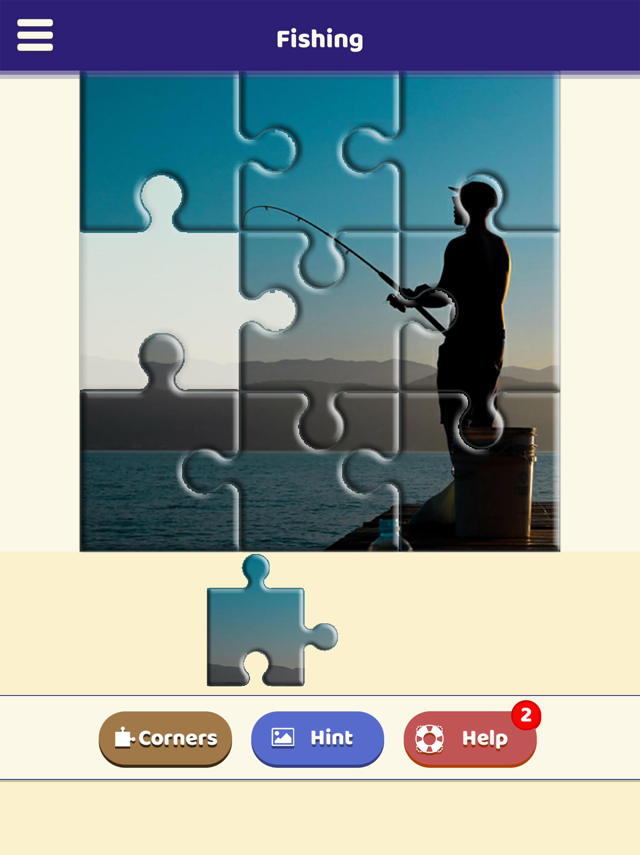 Fishing Puzzle Game Screenshot