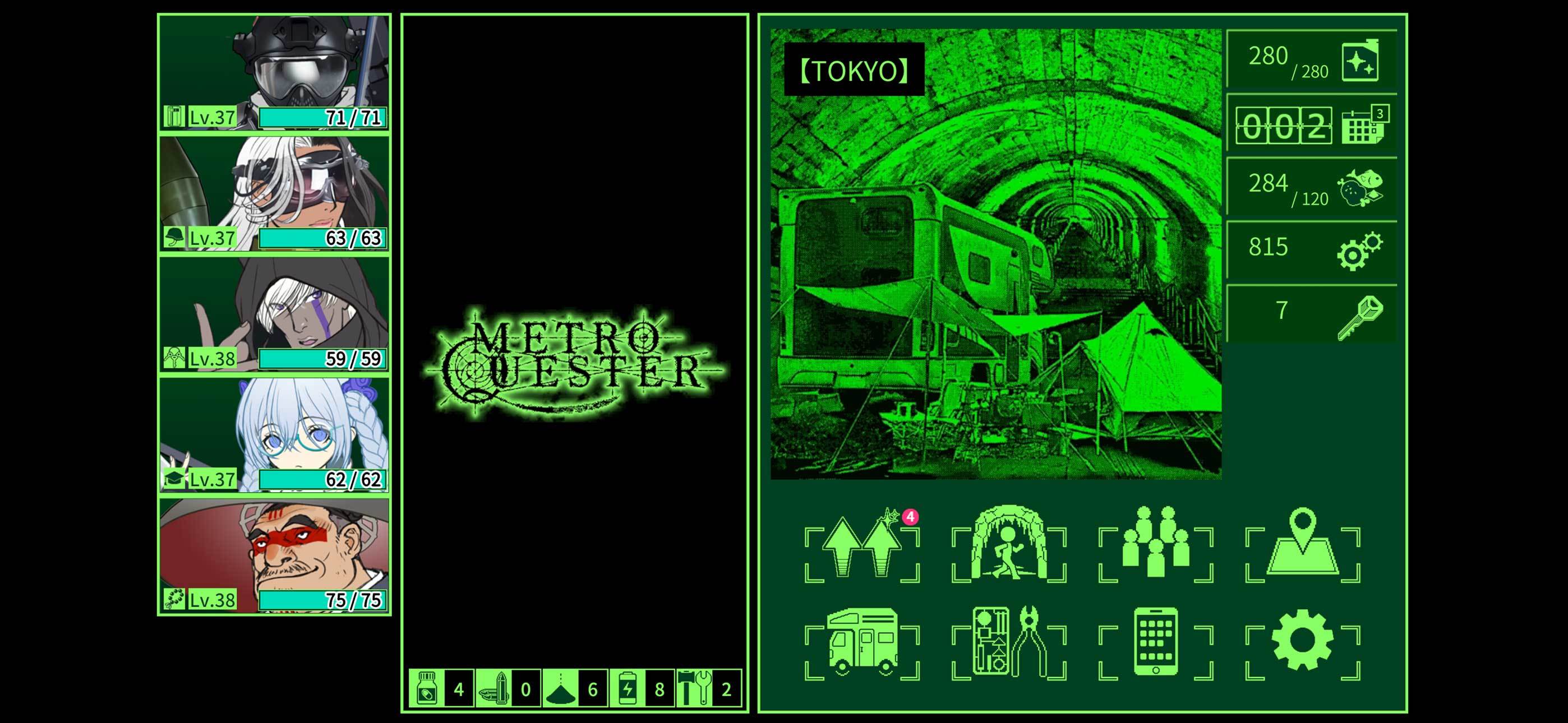 METRO QUESTER - Hack & Slash Game Screenshot