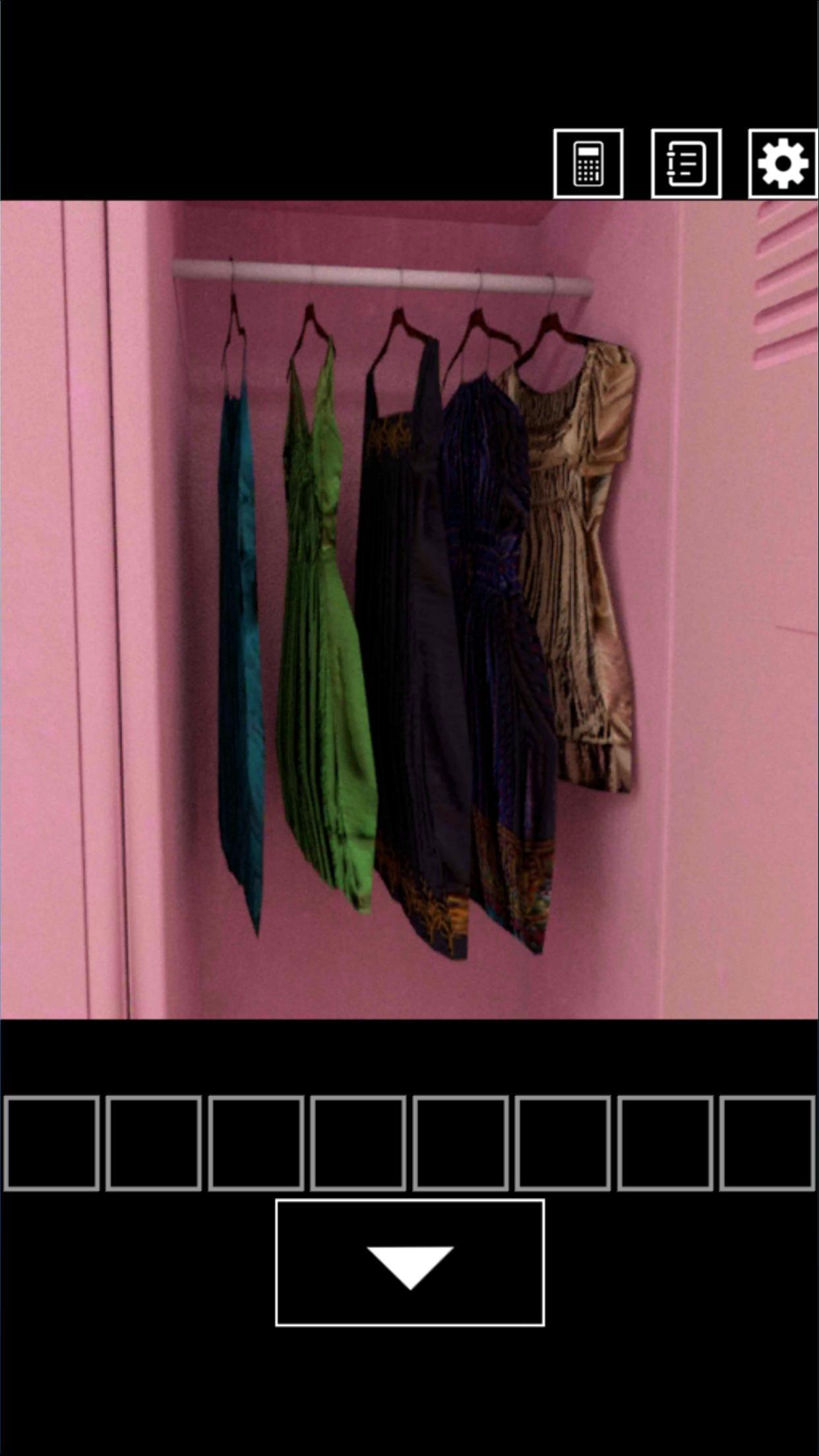 脱出ゲーム 女子更衣室からの脱出2 Game Screenshot