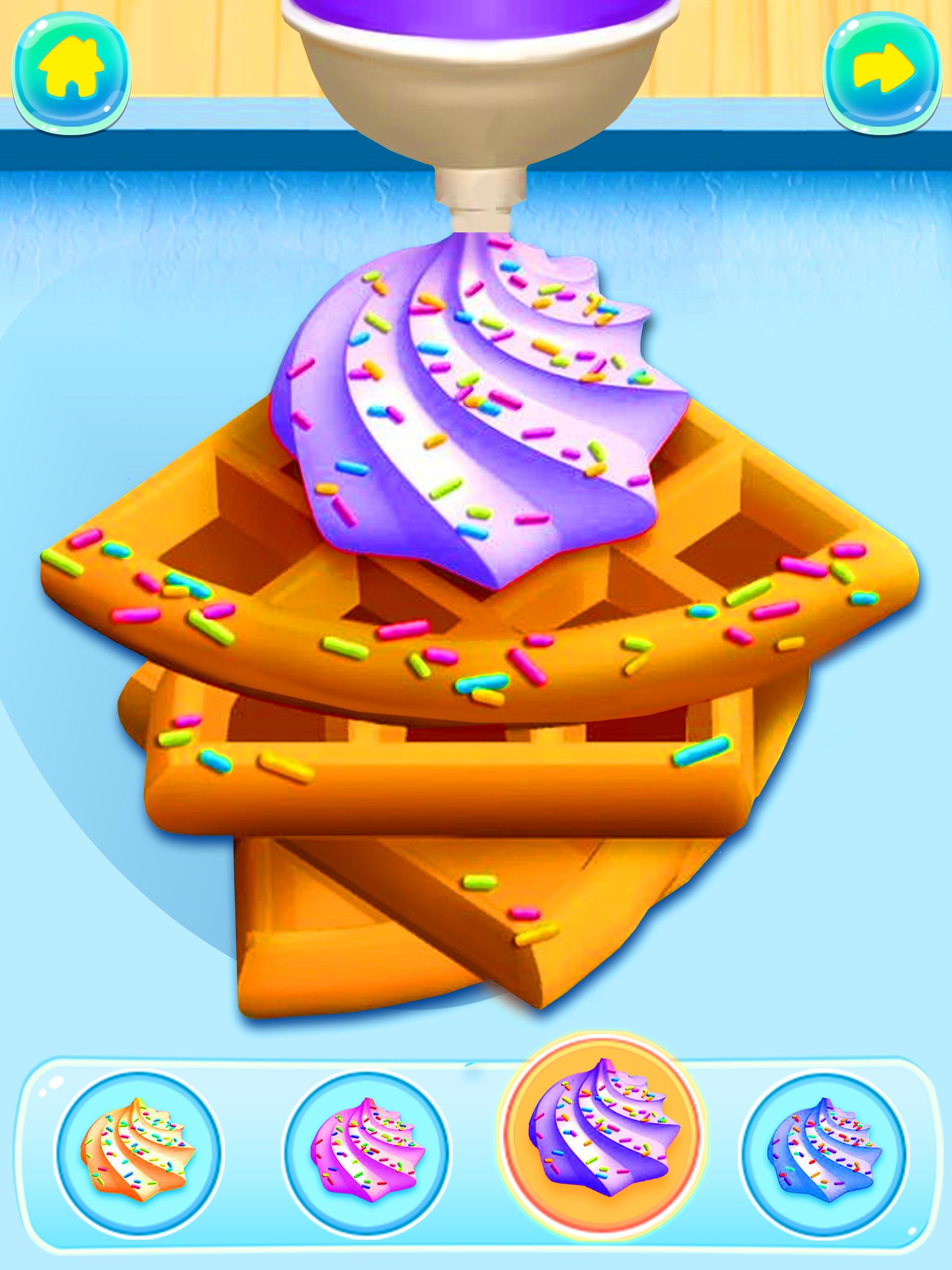 Princess Ice Cream Maker Games Game Screenshot