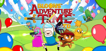 Banner of Bloons Adventure Time TD 