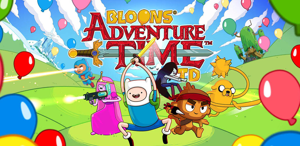 Banner of Bloons Adventure Time TD 