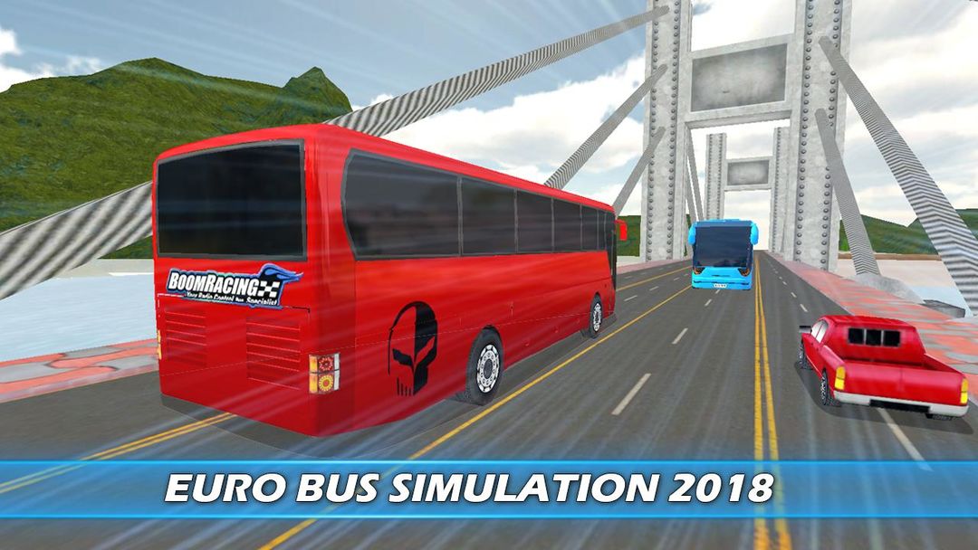 Euro Bus Simulator Games 2022 ภาพหน้าจอเกม