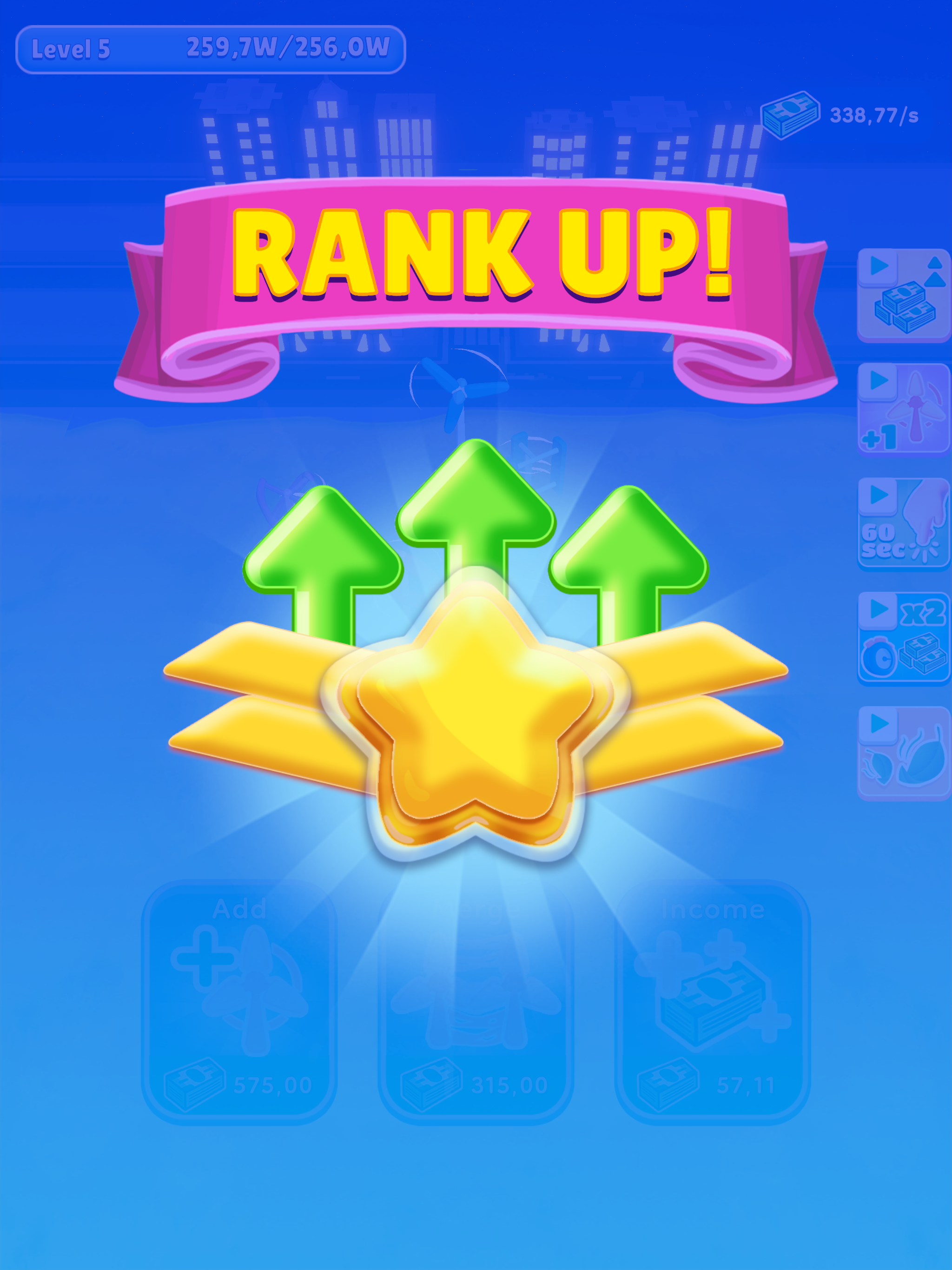 Wind Energy Idle ภาพหน้าจอเกม