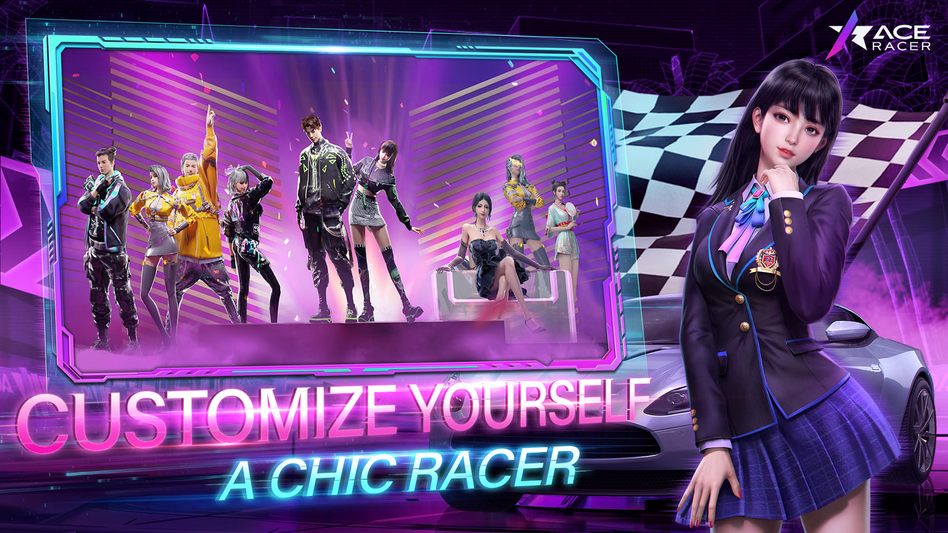 Ace Racer遊戲截圖