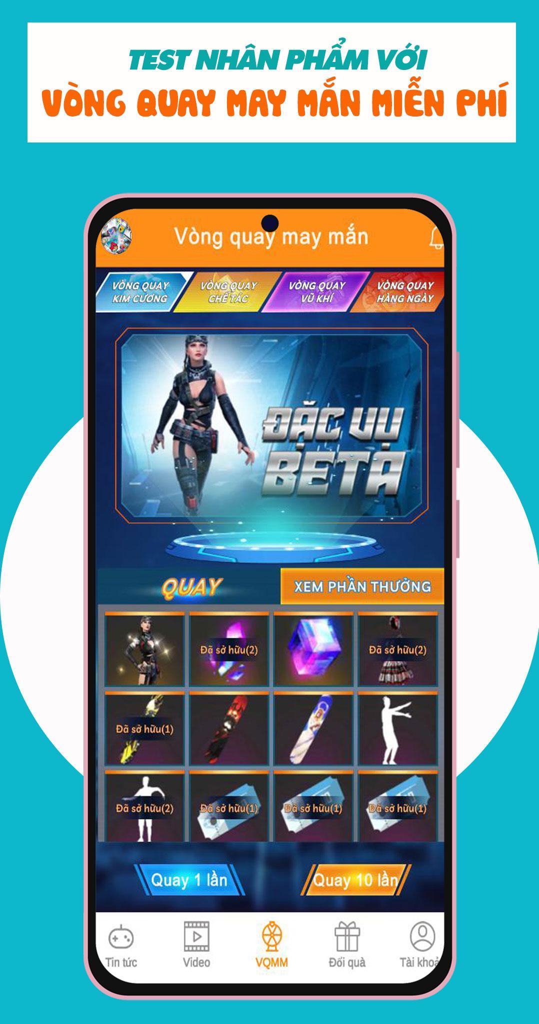 Screenshot of Tin Game – Vòng quay miễn phí