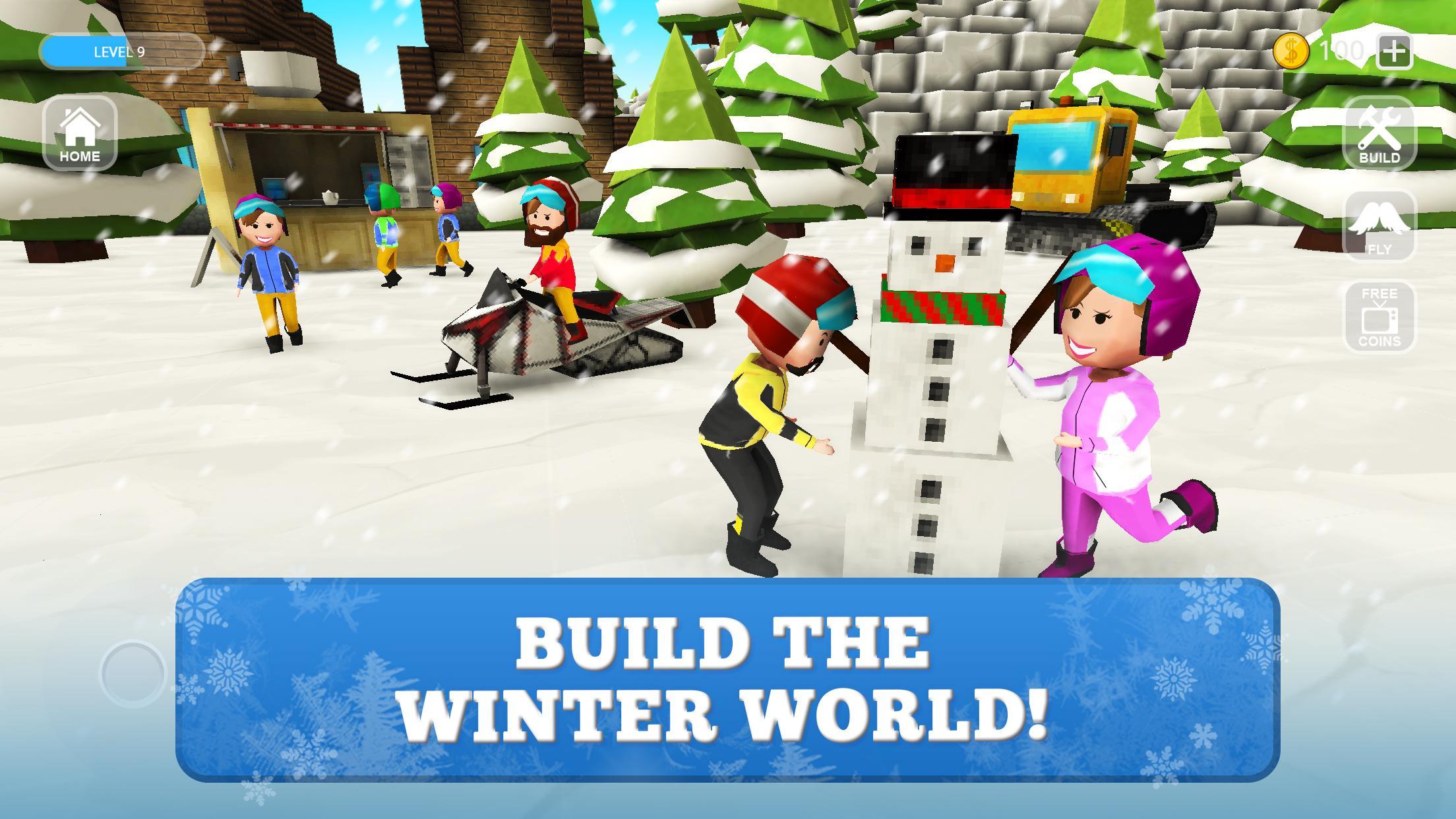 Screenshot 1 of Snowboard Craft- Freeski၊ Sled Simulator Games 3D 