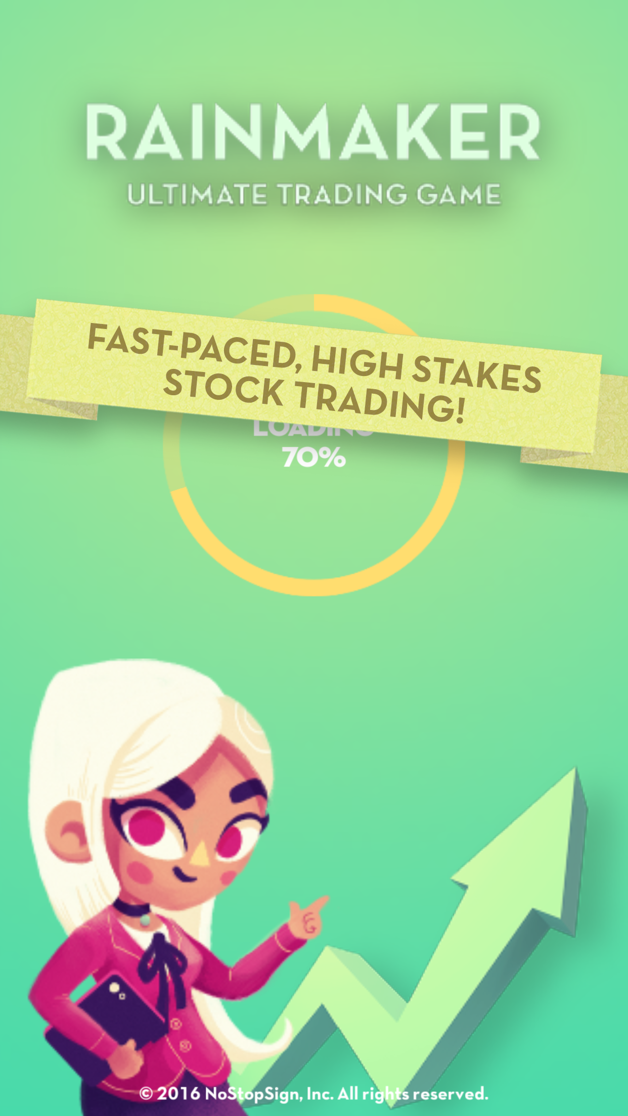 Captura de Tela do Jogo Rainmaker: Ultimate Trading