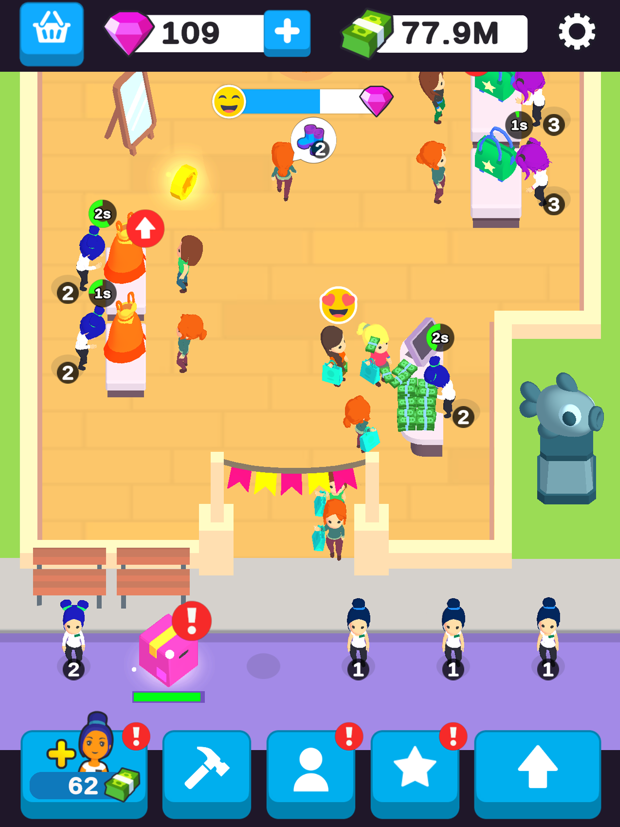 My Fashion Shop Game Screenshot