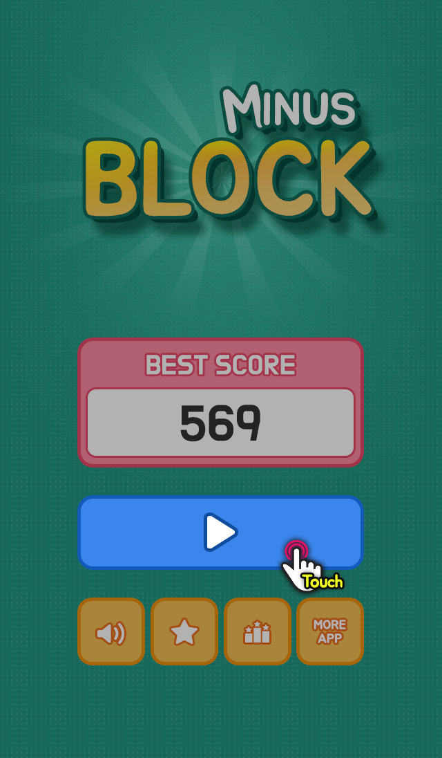 Minus Block Game Screenshot