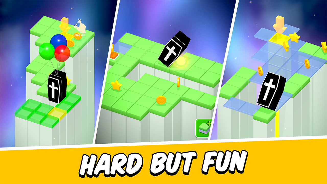 Rolling Blocks: Escape Puzzle Game Screenshot
