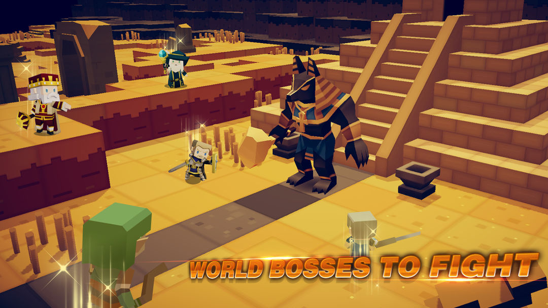 Screenshot of Cube Heroes