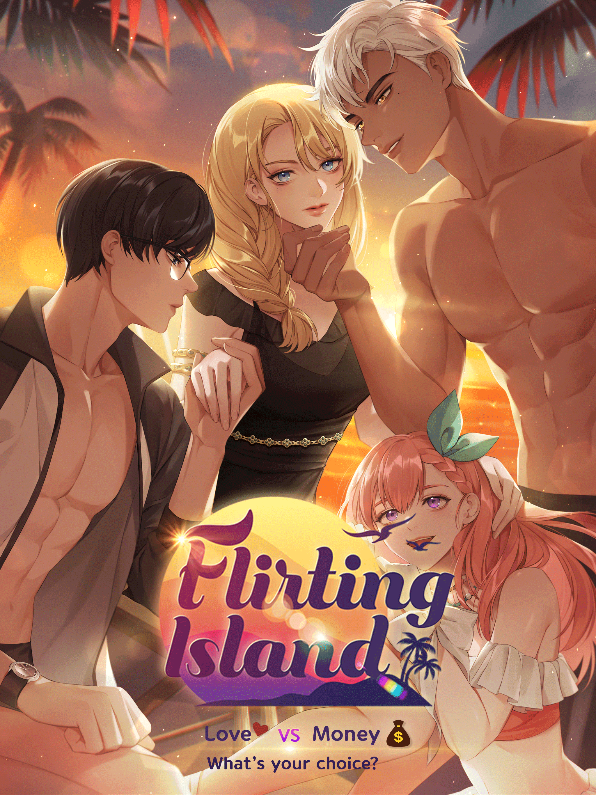 Flirting Island : otome story遊戲截圖
