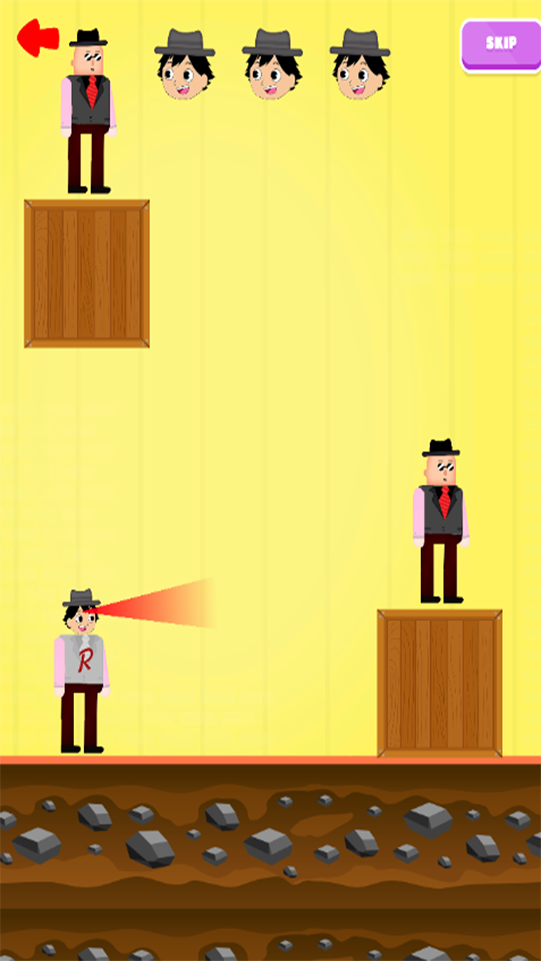 Mr Bullet Master ภาพหน้าจอเกม