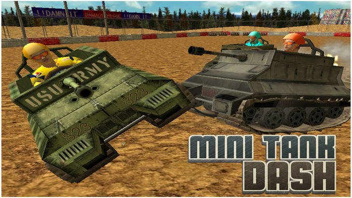Скриншот игры Mini Tank Dash ( 3D Game )