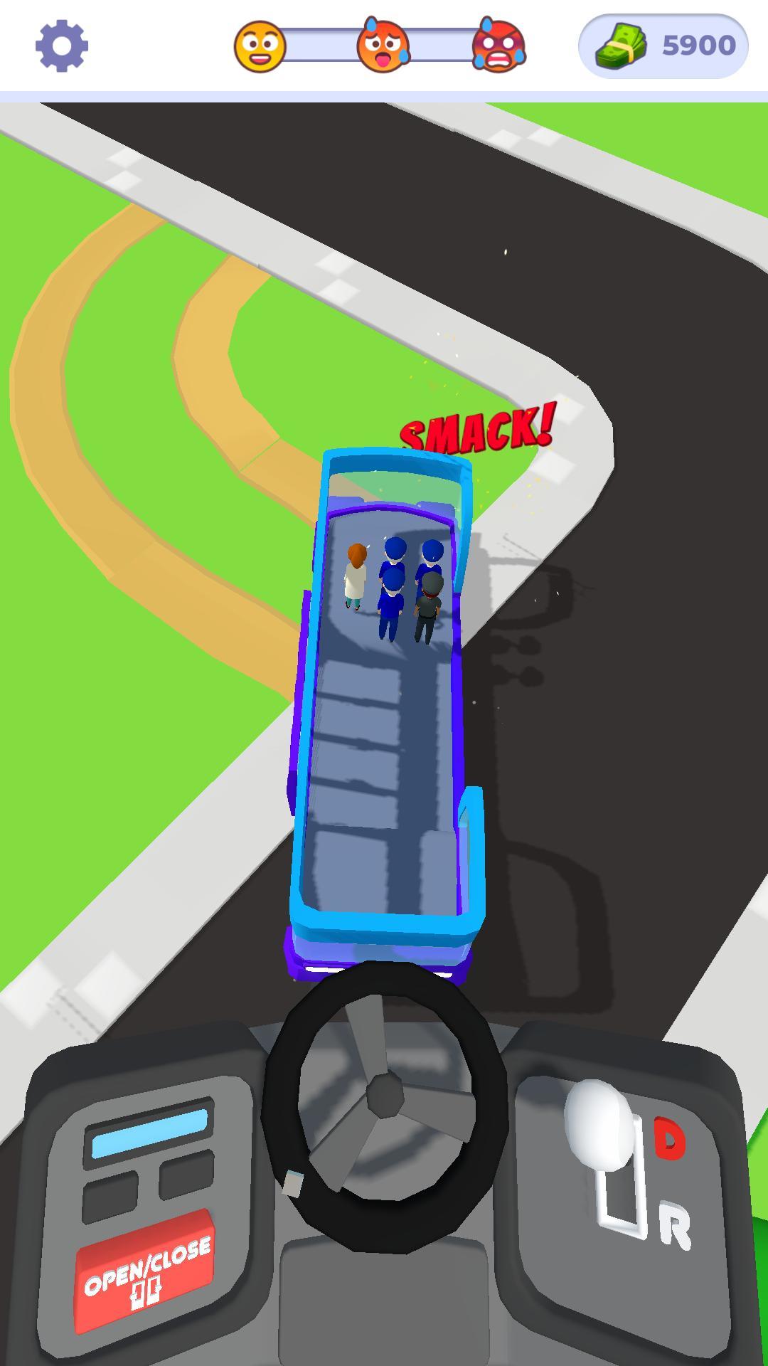 Bus Driving Simulator Idle 게임 스크린 샷