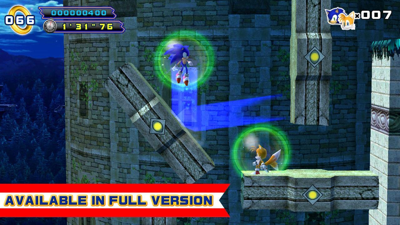 Sonic 4 Episode II LITE 게임 스크린샷
