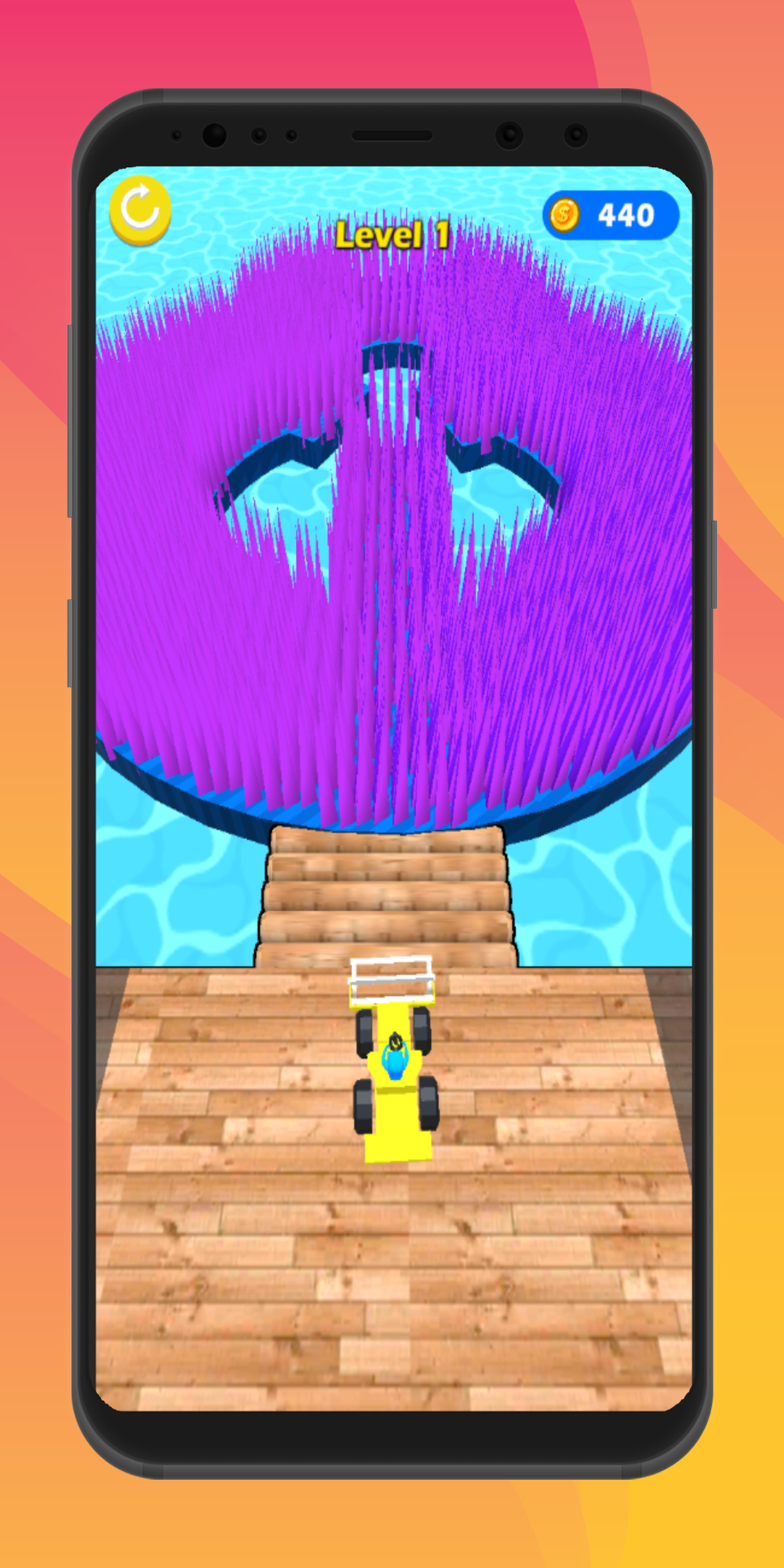 Grass Cutting Saw Game Screenshot