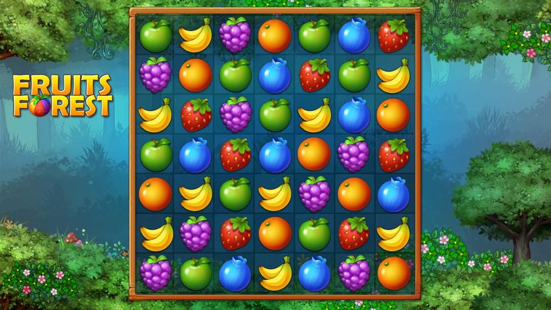 水果森林：彩虹蘋果遊戲截圖