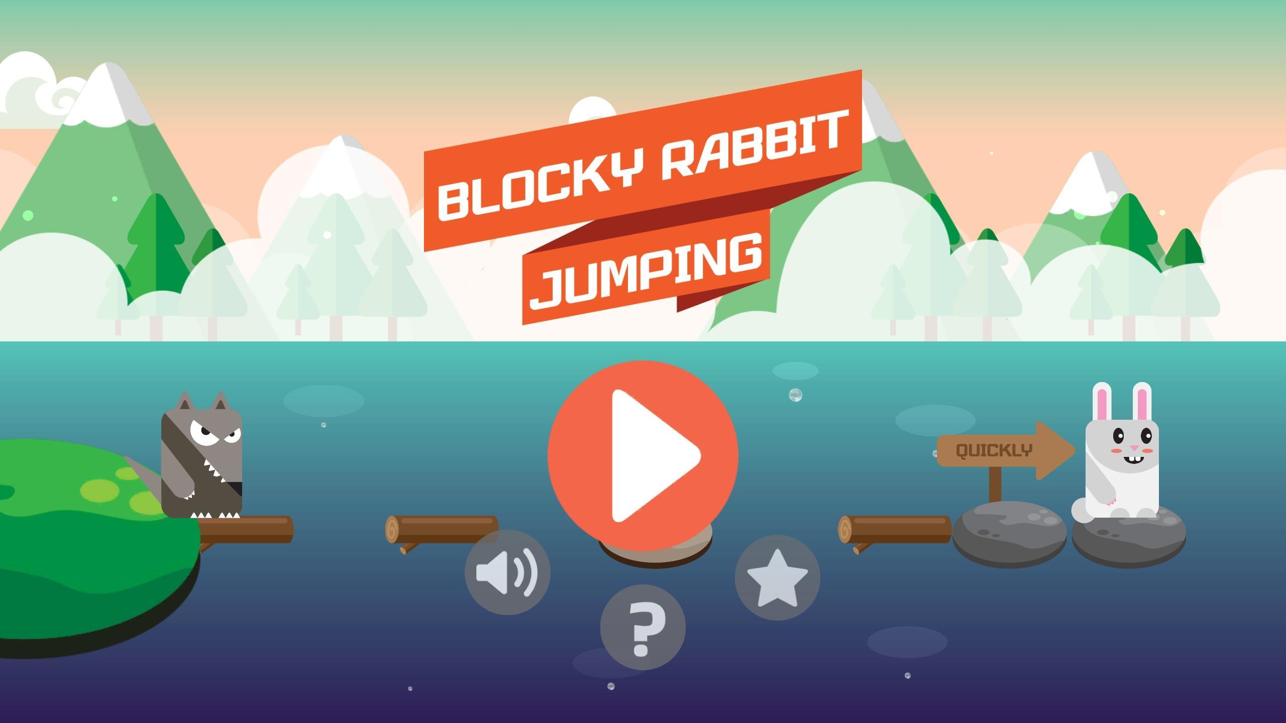 Bunny hop Game Screenshot