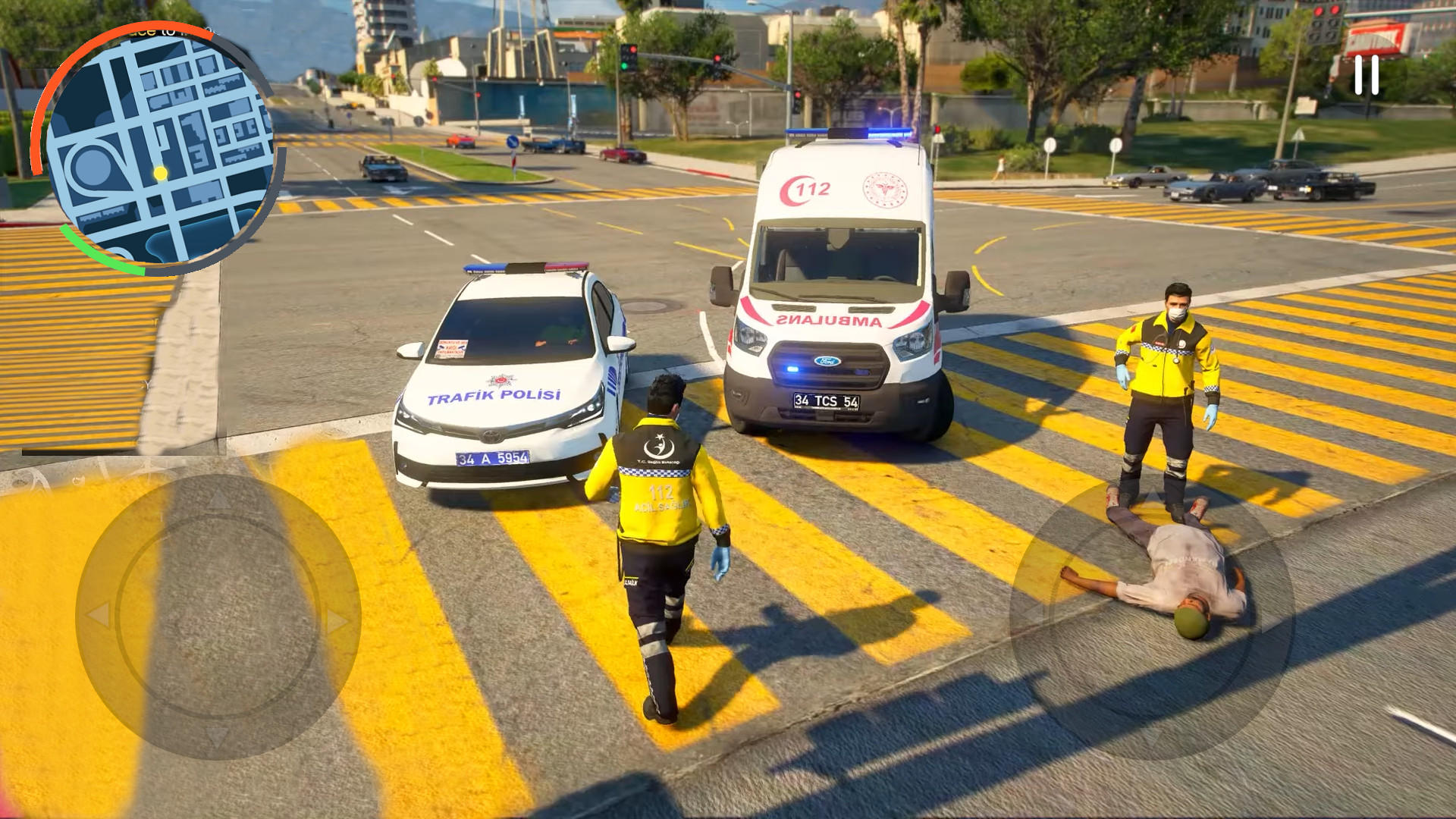 Скриншот игры Ambulance Hospital Simulator