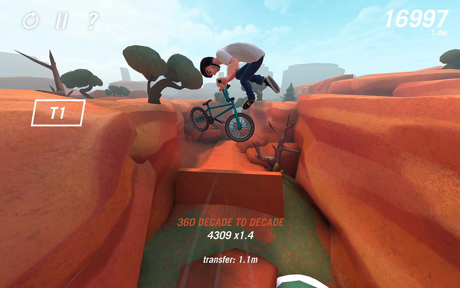 Cuplikan Layar Game Trail Boss BMX